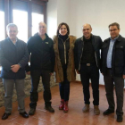 El diputado de Servicios Sociales visitó los locales. CAMPOS