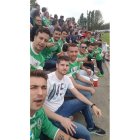 Los ex-jugadores de aquel Atlético Astorga que subió a Segunda B antes del partido del club maragato frente al Algeciras. DL