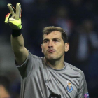 Iker Casillas, en un partido con el Oporto.