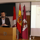 Jorge Traver, ayer durante la jornada de su viaje a Nueva York. MARCIANO PÉREZ