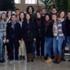 Imagen de familia de los participantes en el máster.