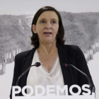 La secretaria de Análisis y Programa de Podemos, Carolina Bescansa.