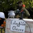 Aspecto que presenta el muñeco a la entrada de Galleguillos
