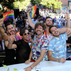 Fiesta del orgullo Gay en Madrid.