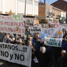 Vecinos de Carrizo de la Ribera y de otros pueblos mostraron su rechazo al proyecto