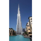 Vista de la Burj Dubai, la torre más alta del mundo.