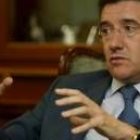 Francisco Fernández, en un momento de la entrevista que concedió a este periódico en su despacho