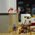 Diorama de Playmobil sobre ‘La huida de Egipto’.