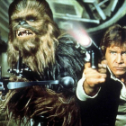 El actor Harrison Ford, en una secuencia de La guerra de las galaxias 4: Una nueva esperanza.