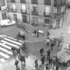 El atentado tuvo lugar en la confluencia de Ramón y Cajal con las calles Renueva y Abadía.