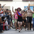 Entre los múltiples festejos del Orgullo Gay en Madrid, destaca la Carrera de Tacones.
