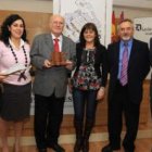 Nicolás Miñambres, Marta Pietro, Manuel Terrín, Verónica Viñas, José Enrique Martínez y Pablo R.Lago