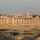 El vídeo que ha difundido el Estado Islámico para mostrar el estado de las ruinas de Palmira.