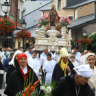 La patrona del Bierzo,en la imagen la fiesta del año pasado, será agasajada hoy por miles de fieles.