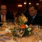 El alcalde de León, Mario Amilivia, durante un momento de la cena del pasado viernes en San Marcos