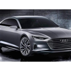 El Audi Prologue (5,10 metros) es un poco más bajo y corto que el actual A8.