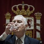 El presidente del CGPJ y del Supremo, Carlos Dívar, en una imagen de archivo.