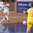 Germán firmó un buen encuentro al igual que todos los jugadores trepalenses. FERNANDO OTERO