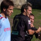 Chema, a la derecha, marcó el gol del triunfo en Barreiro. Paixao, a la izquierda, buscará como siem