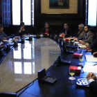 Reunión de la Diputación Permanente del Parlament, el pasado 13 de noviembre.
