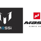 El logo de la marca del futbolista del Barça Leo Messi, al lado de la del denunciante Massi.