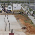 En las inmediaciones del CEARD, ya lucen los carriles cuya instalación será una realidad en poco tiempo.