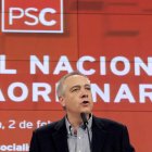 Pere Navarro, en un momento de su discurso de ayer.