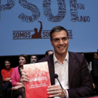 El candidato a la Secretaría General, Pedro Sánchez. CHEMA MOYA