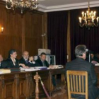 Imagen de archivo de la primera sesión del juicio, que ayer quedó visto para sentencia.
