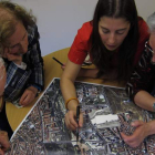 Participantes en ‘Escenarios de futuro’, que dan ideas para la exposición que Isidoro Valcárcel llevará al Musac.