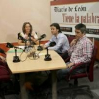 Arancha Miguélez, la moderadora Nuria González, Abel Pardo y Jesús Sánchez
