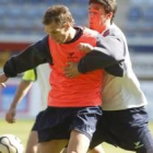 Iván Mateo demostró en el partidillo que se encuentra en un buen momento para levantar al equipo