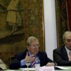 Rafael Álvarez, Ubaldo Nieto y Cándido Alonso, ayer en Madrid