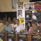 Momento de la presentación del programa para las fiestas en honor a Santa Marta.