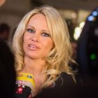 Imagen de Pamela Anderson en el resort de ski Zauberberg Semmering (Austria).