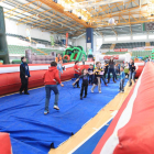 Uno de los hinchables, durante la pasada edición.