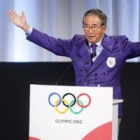 El gobernador y alcalde de Tokio, Shintaro Ishihara, interviene ante el COI.