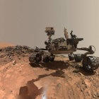 Curiosity, el robot explorador en Marte.