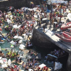 El abordaje pirata, uno de los actos de la Semana Grande de San Sebastián.