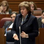 La vicepresidenta primera de la Junta, María Jesús Ruiz.