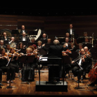 Imagen de archivo de la Orquesta Sinfónica de Castilla y León en el Auditorio.