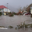 Irma a su paso por San Martín