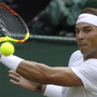 Nadal, en su partido ante De Miñaur