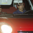 Isabel Pantoja llega en coche con su hermano Agustín a la cárcel de mujeres de Alcala de Guadaíra para pasar la noche tras salir de permiso, el pasado martes 15 de diciembre.