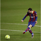 Messi volvió a fallar en el remate final. ALEJANDRO GARCÍA