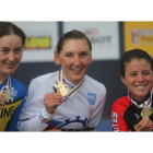 Brennauer (oro), Solovey (plata) y Stevens (Bronce) conformaron el podio de la crono élite.