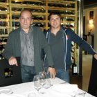 Antolín Toral, del hotel restaurante Toral y  Gregory Pérez de las bodegas Megoba.