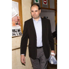 Mario Sorribas, a su llegada a los juzgados.