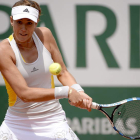 Muguruza se quedó ayer a las puertas de las semifinales.