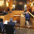 Pleno extraordinario en la Diputación Provincial de León para cumplir trámites que eviten la desaparición de alguna junta vecinal de la provincia.